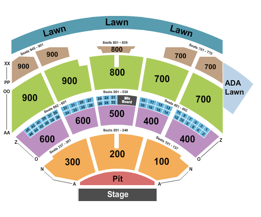 Riverbend Music Center Thomas Rhett Seating Chart